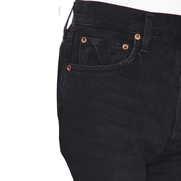Agolde  NWT 90s Pinch Waist Jean in Black Fuse in Sz 24